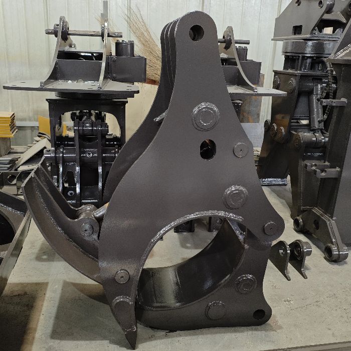 How tree stump clamps can instantly transform excavators into "forestry stump clearing experts"